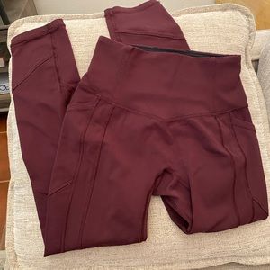 Lululemon all the right places crop leggings 23”